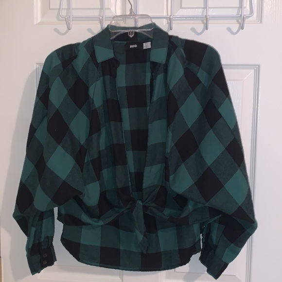 BDG flannel top - Picture 3 of 4